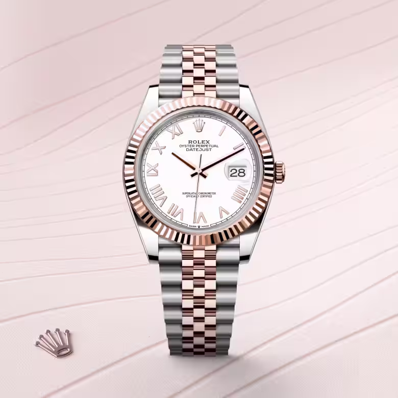 Rolex Datejust Everose Rolesor - combination of Oystersteel and Everose gold M126331-0026 - swiss watch