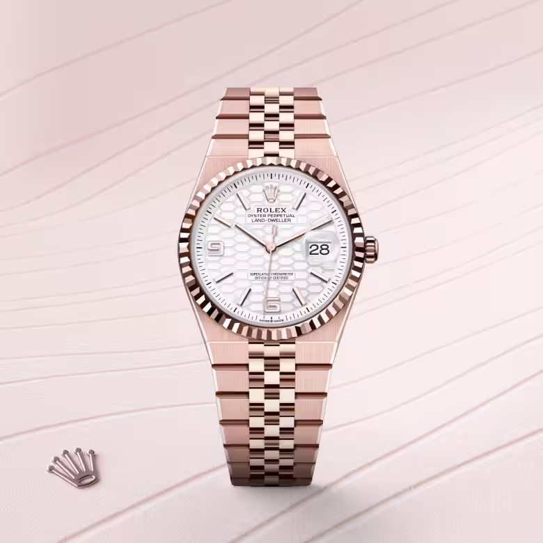 Rolex Land-Dweller 18 ct Everose gold M127235-0001 - swiss watch