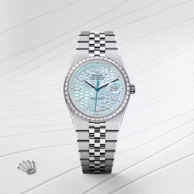Rolex Land-Dweller Platinum M127286TBR-0001 - swiss watch
