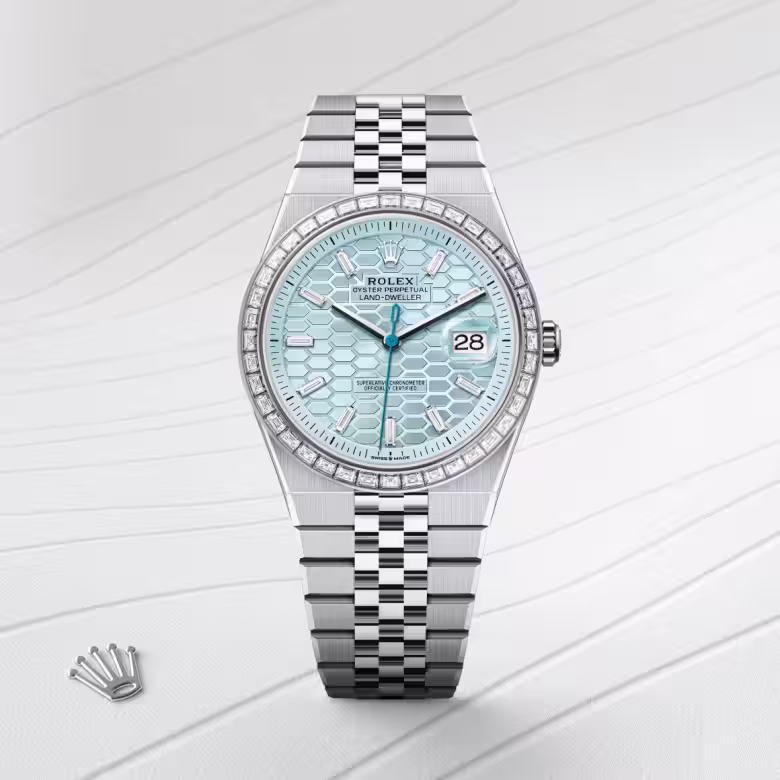 Rolex Land-Dweller Platinum M127386TBR-0001 - swiss watch