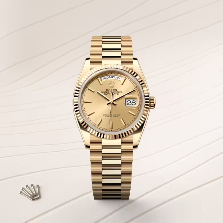 Rolex Day-Date 18 ct yellow gold M128238-0045 - swiss watch