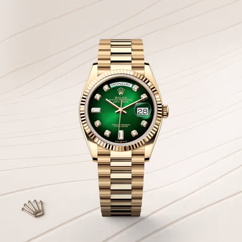 Rolex Day-Date 18 ct yellow gold M128238-0069 - swiss watch