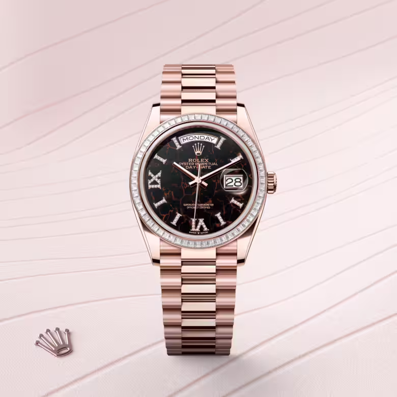 Rolex Day-Date 18 ct Everose gold M128395TBR-0010 - swiss watch