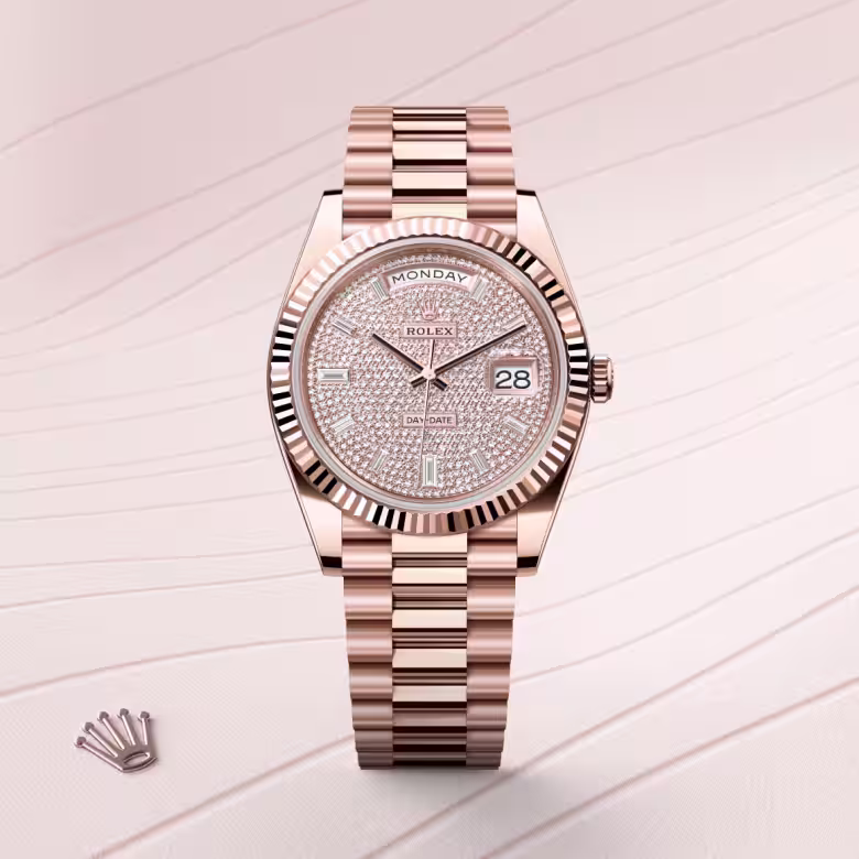 Rolex Day-Date 18 ct Everose gold M228235-0036 - swiss watch