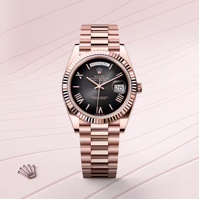 Rolex Day-Date 18 ct Everose gold M228235-0055 - swiss watch
