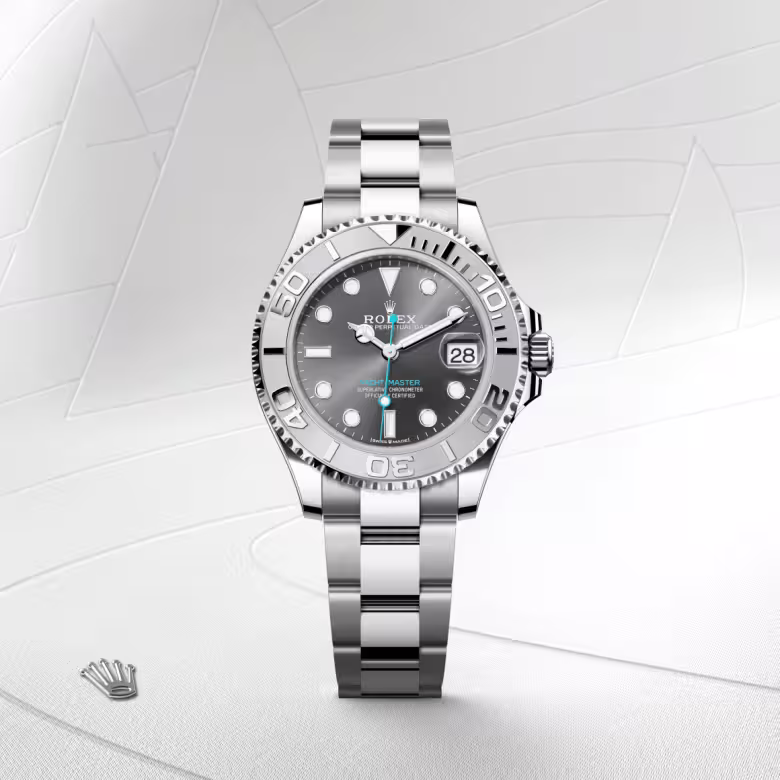 Rolex Yacht-Master Rolesium - combination of Oystersteel and platinum M268622-0002 - swiss watch