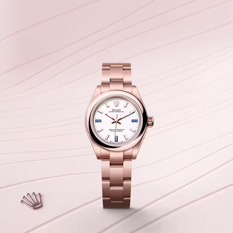 Rolex Oyster Perpetual 18 ct Everose gold M276205-0002 - swiss watch