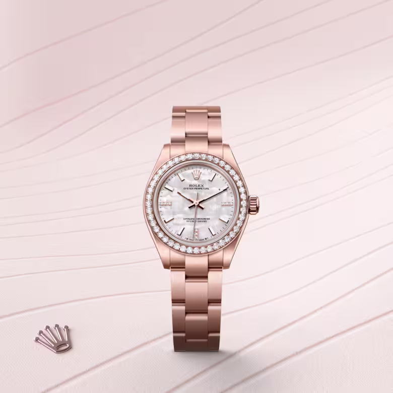 Rolex Oyster Perpetual 18 ct Everose gold M276245RBR-0001 - swiss watch