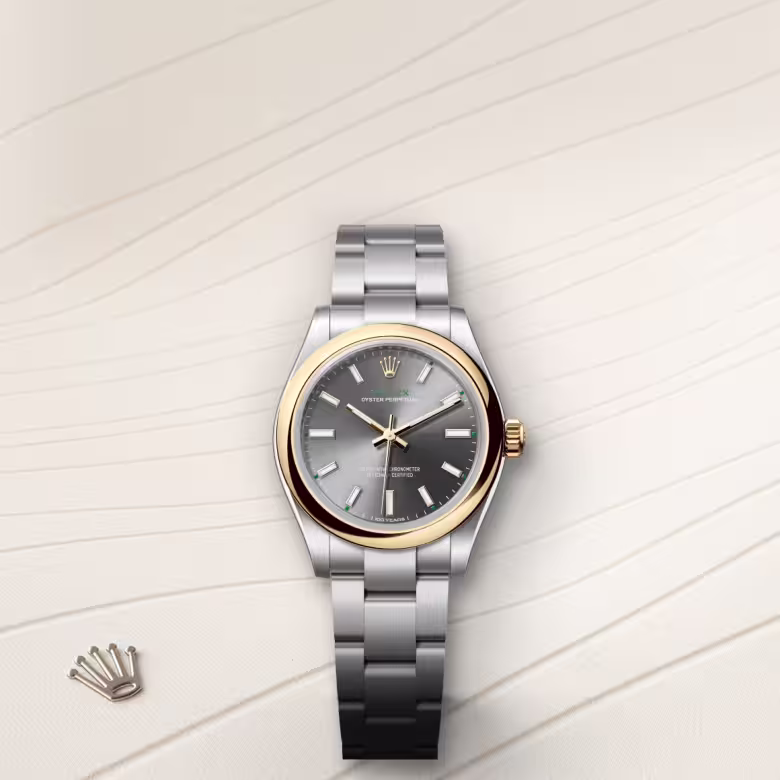 Rolex Oyster Perpetual Yellow Rolesor - combination of Oystersteel and yellow gold M277203-0001 - swiss watch