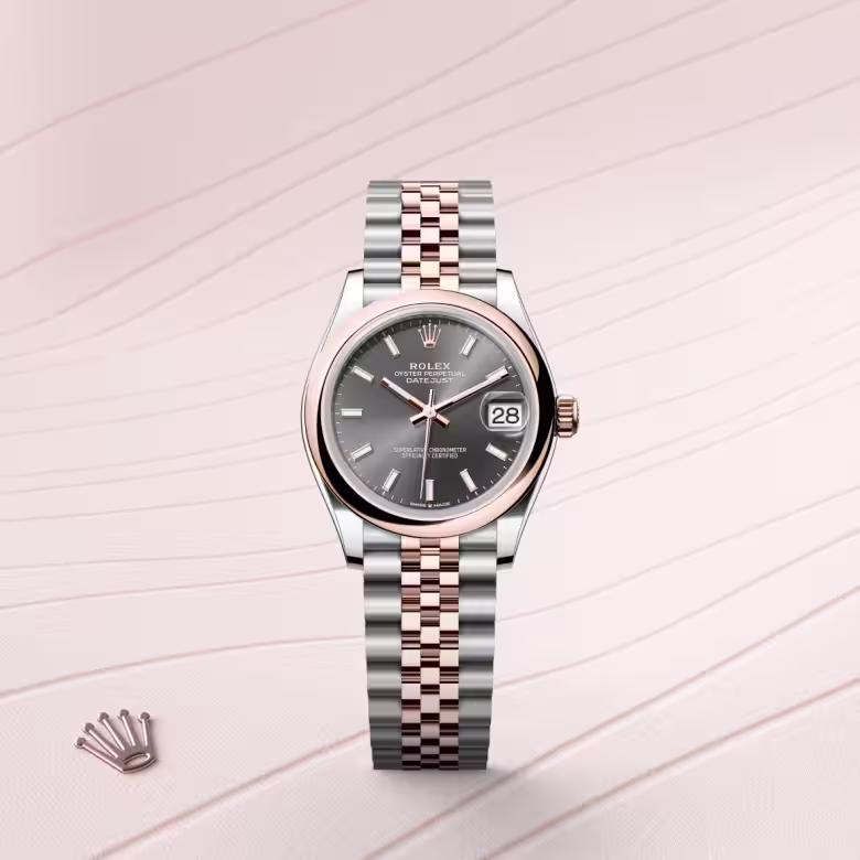 Rolex Datejust Everose Rolesor - combination of Oystersteel and Everose gold M278241-0018 - swiss watch