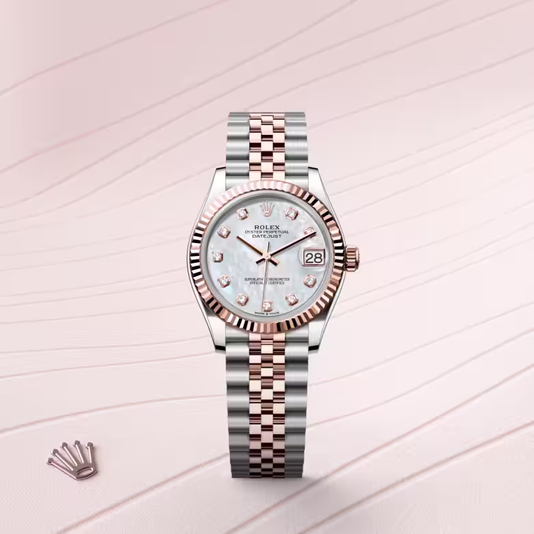 Rolex Datejust Everose Rolesor - combination of Oystersteel and Everose gold M278271-0026 - swiss watch