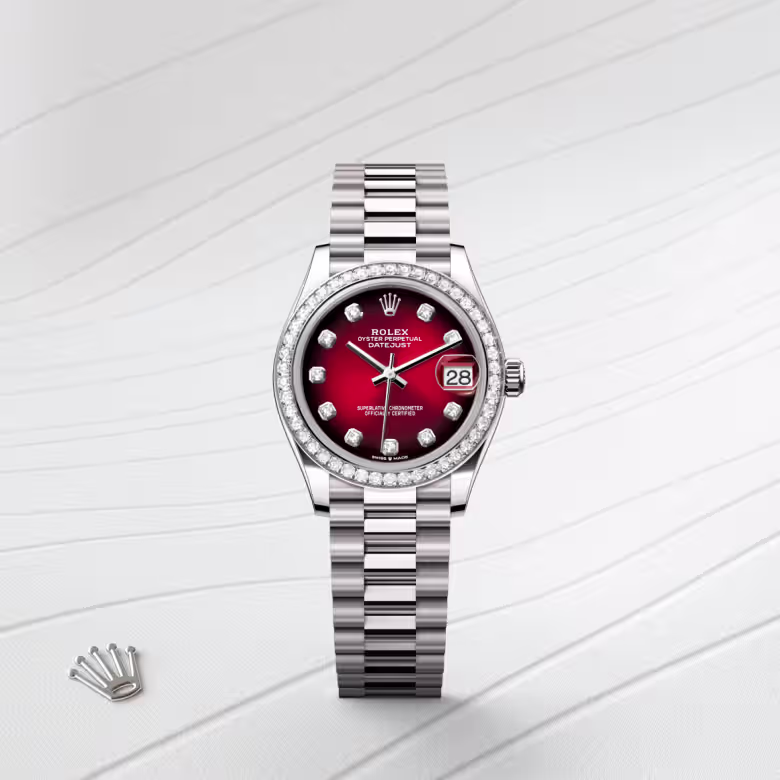 Rolex Datejust 18 ct white gold M278289RBR-0028 - swiss watch