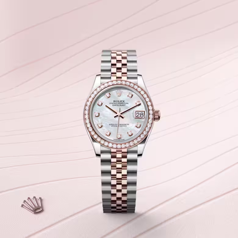 Rolex Datejust Everose Rolesor - combination of Oystersteel and Everose gold M278381RBR-0026 - swiss watch