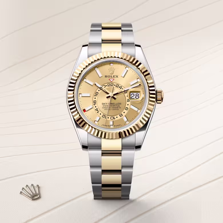 Rolex Sky-Dweller Yellow Rolesor - combination of Oystersteel and yellow gold M336933-0001 - swiss watch