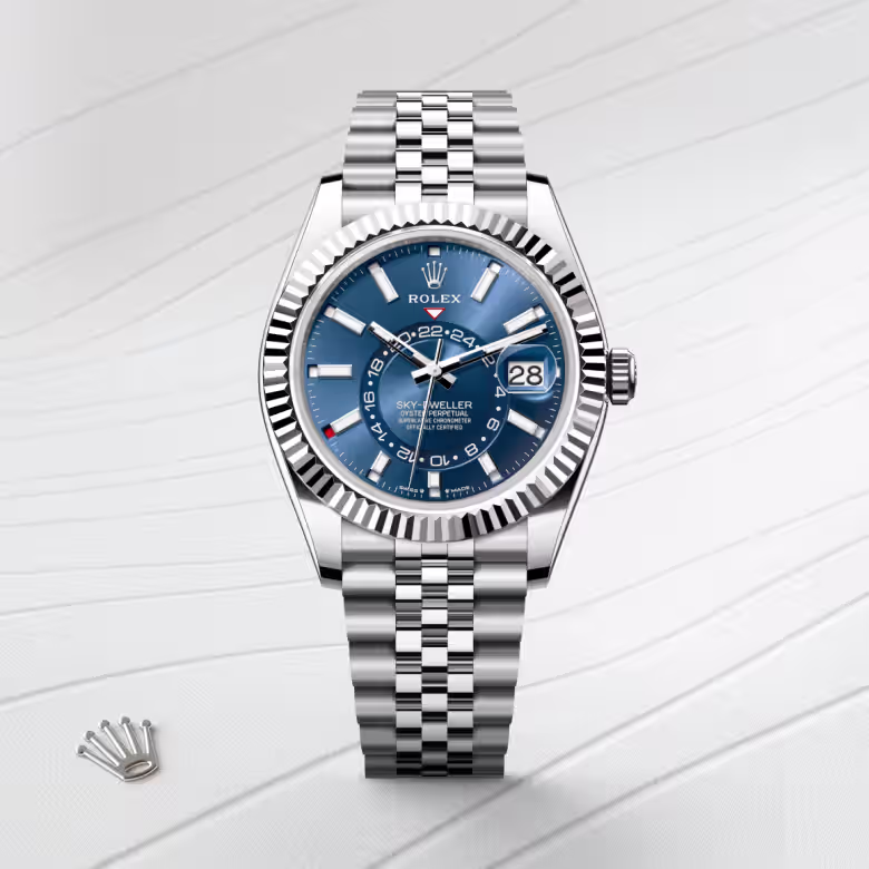 Rolex Sky-Dweller White Rolesor - combination of Oystersteel and white gold M336934-0006 - swiss watch