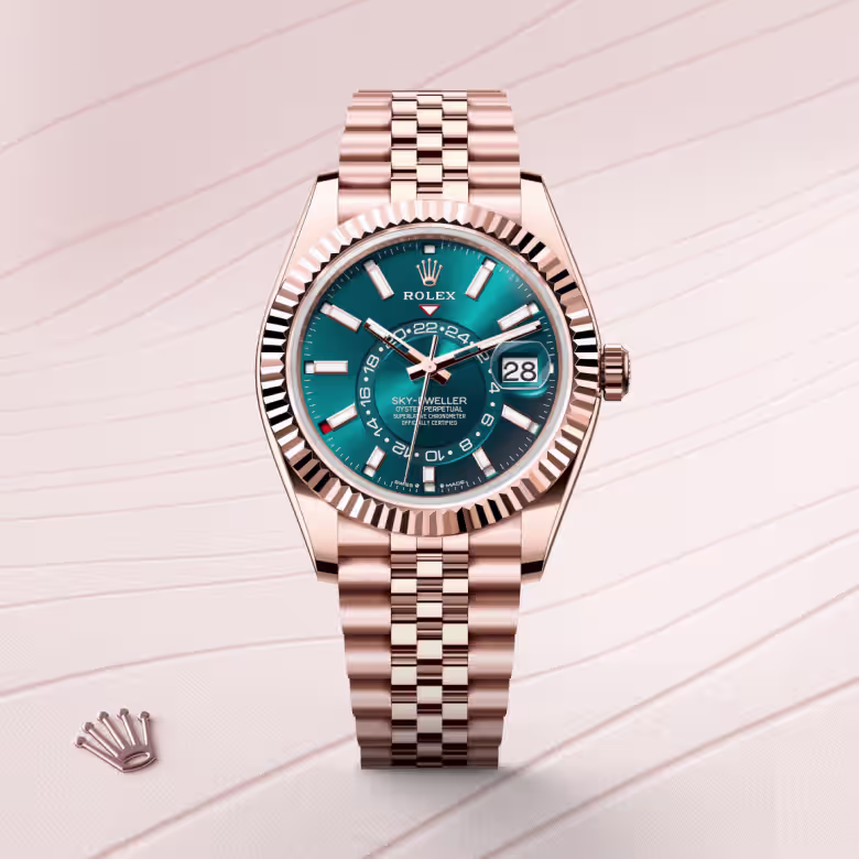 Rolex Sky-Dweller 18 ct Everose gold M336935-0005 - swiss watch