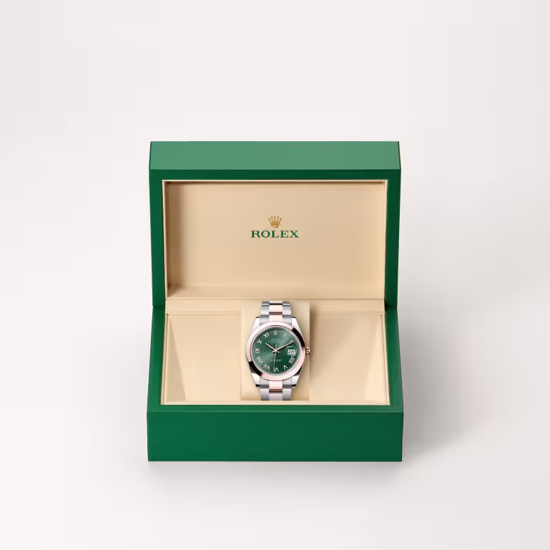 Rolex Datejust Everose Rolesor - combination of Oystersteel and Everose gold M126301-0021 - swiss watch
