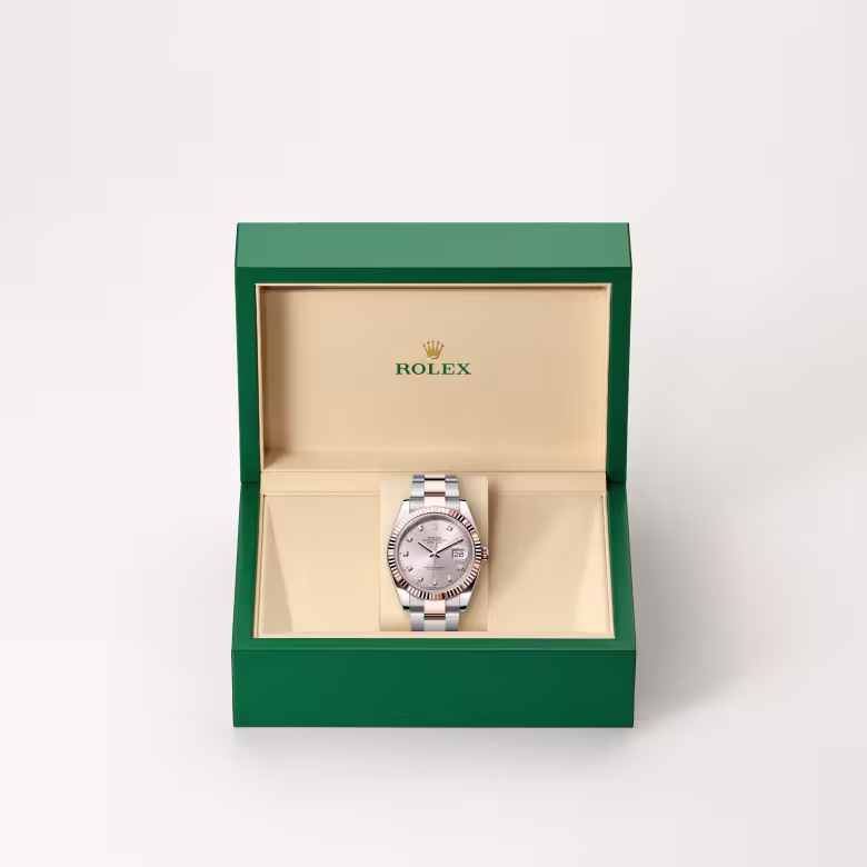 Rolex Datejust Everose Rolesor - combination of Oystersteel and Everose gold M126331-0007 - swiss watch