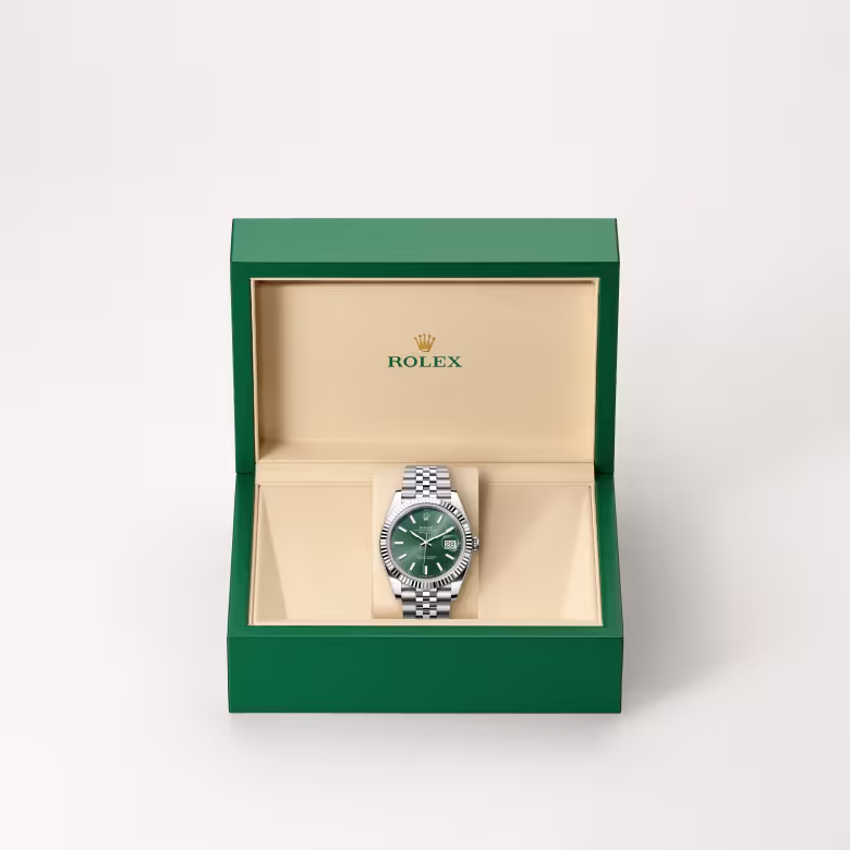 Rolex Datejust White Rolesor - combination of Oystersteel and white gold M126334-0028 - swiss watch