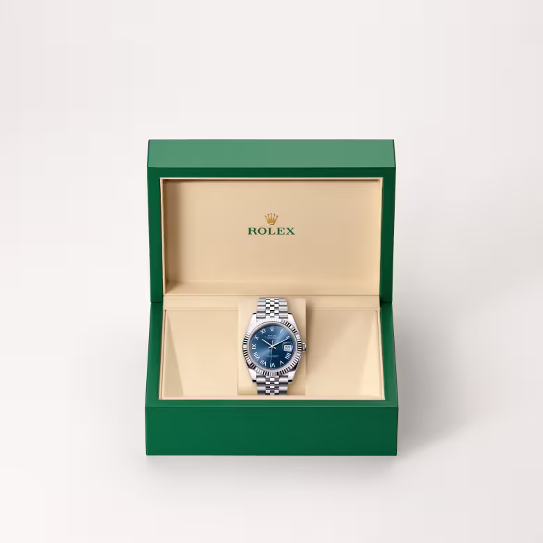 Rolex Datejust White Rolesor - combination of Oystersteel and white gold M126334-0038 - swiss watch