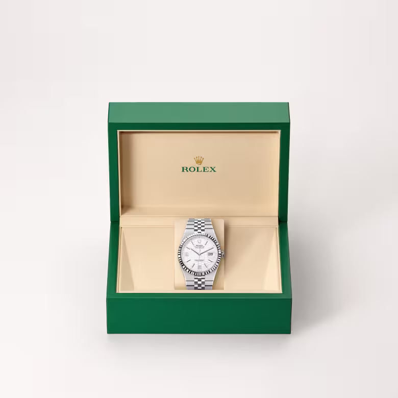Rolex Land-Dweller White Rolesor - combination of Oystersteel and white gold M127334-0001 - swiss watch