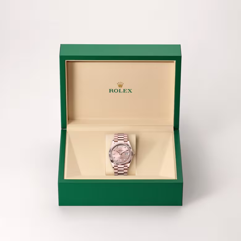 Rolex Day-Date 18 ct Everose gold M128235-0009 - swiss watch