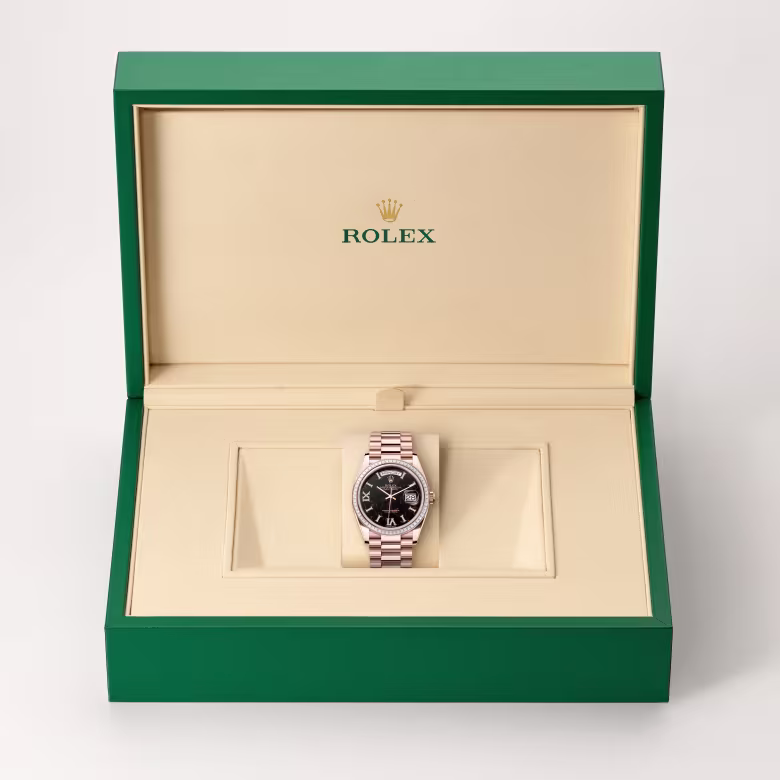 Rolex Day-Date 18 ct Everose gold M128395TBR-0010 - swiss watch