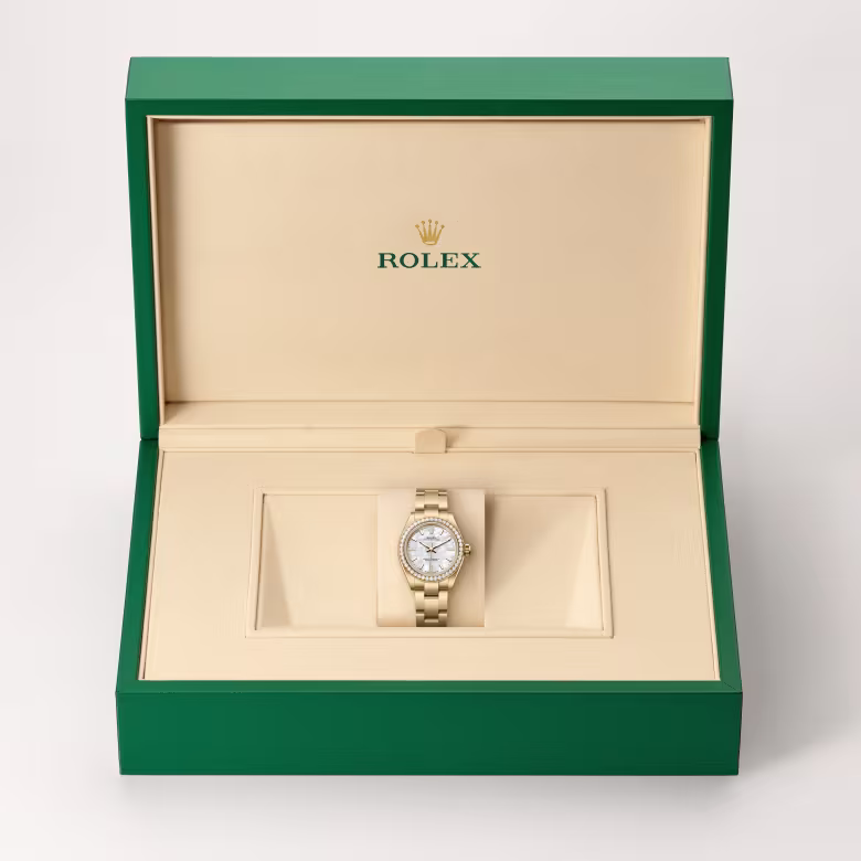 Rolex Oyster Perpetual 18 ct yellow gold M276248RBR-0002 - swiss watch