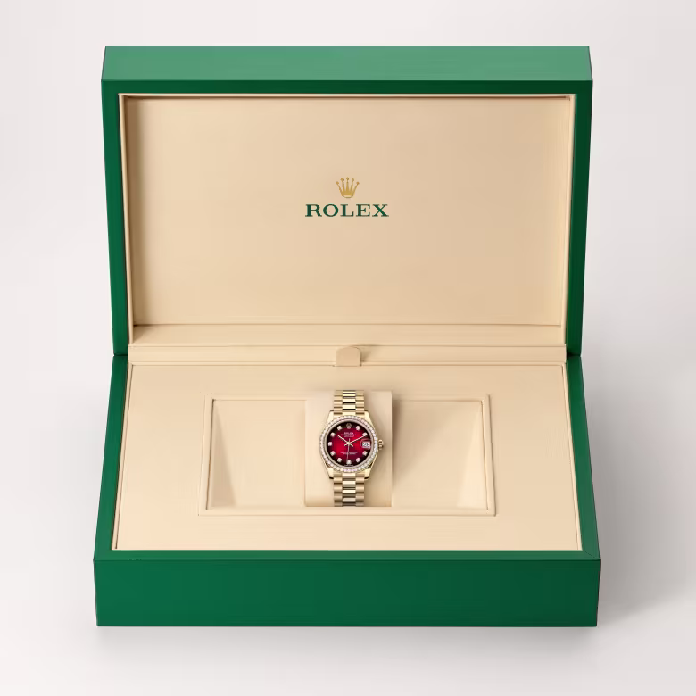 Rolex Datejust 18 ct yellow gold M278288RBR-0041 - swiss watch