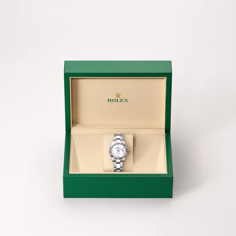 Rolex Lady-Datejust White Rolesor - combination of Oystersteel and white gold M279174-0020 - swiss watch