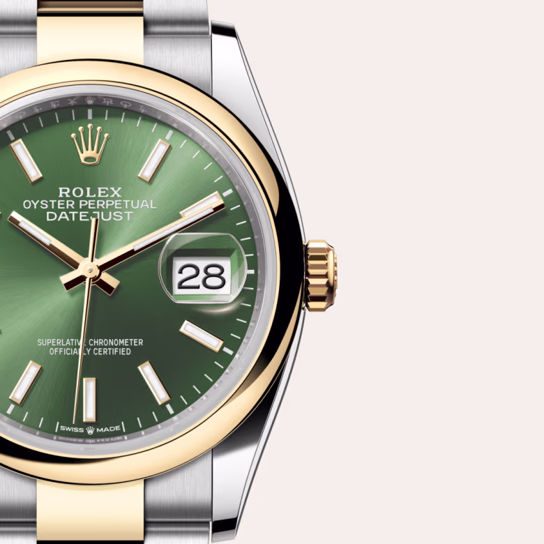 Rolex Datejust Yellow Rolesor - combination of Oystersteel and yellow gold M126203-0058 - swiss watch