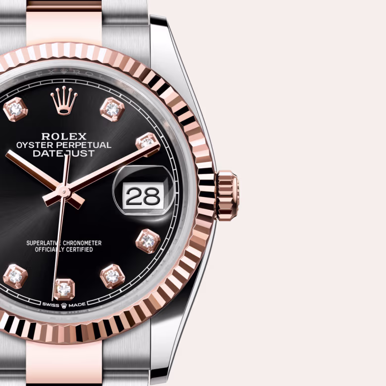 Rolex Datejust Everose Rolesor - combination of Oystersteel and Everose gold M126231-0020 - swiss watch