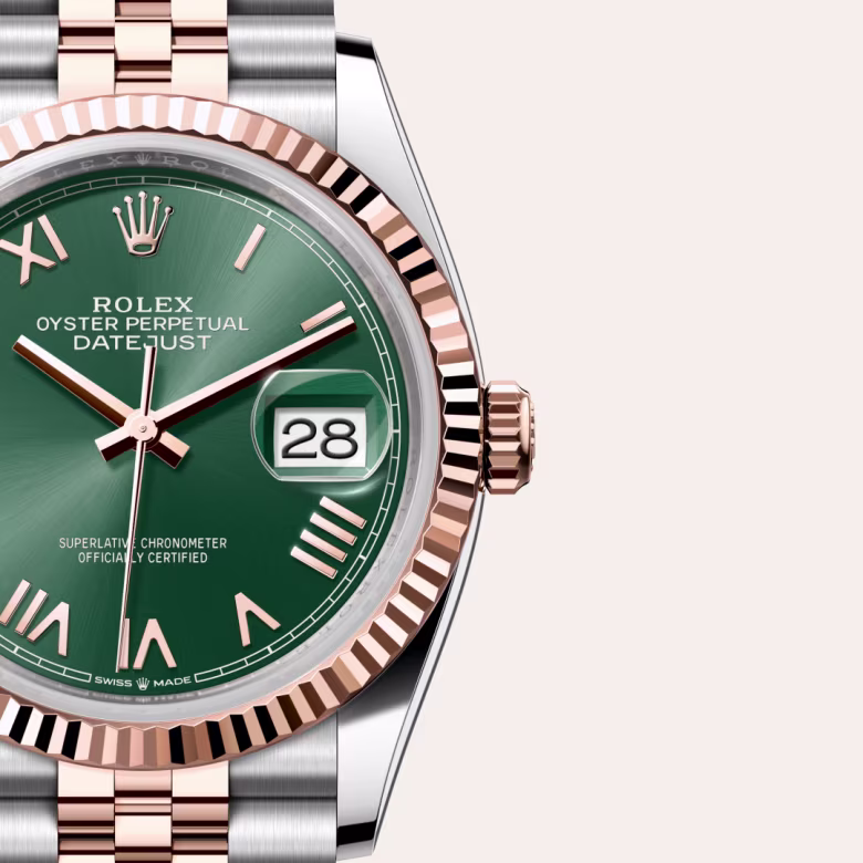 Rolex Datejust Everose Rolesor - combination of Oystersteel and Everose gold M126231-0051 - swiss watch