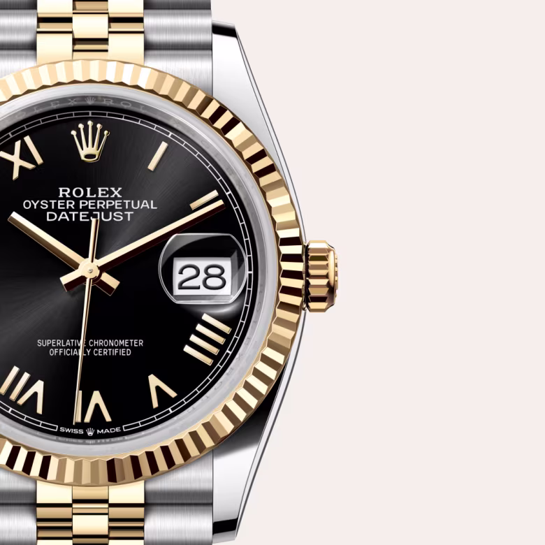 Rolex Datejust Yellow Rolesor - combination of Oystersteel and yellow gold M126233-0055 - swiss watch