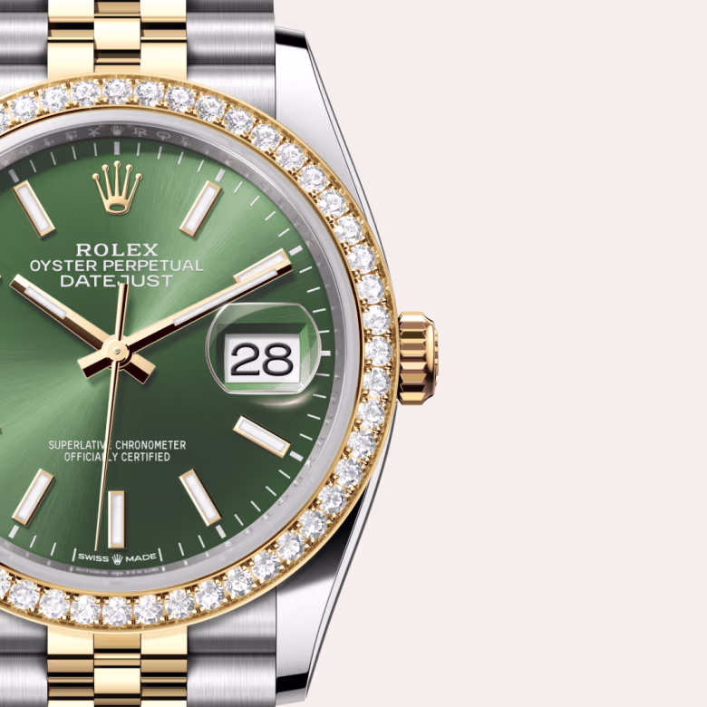 Rolex Datejust Yellow Rolesor - combination of Oystersteel and yellow gold M126283RBR-0043 - swiss watch