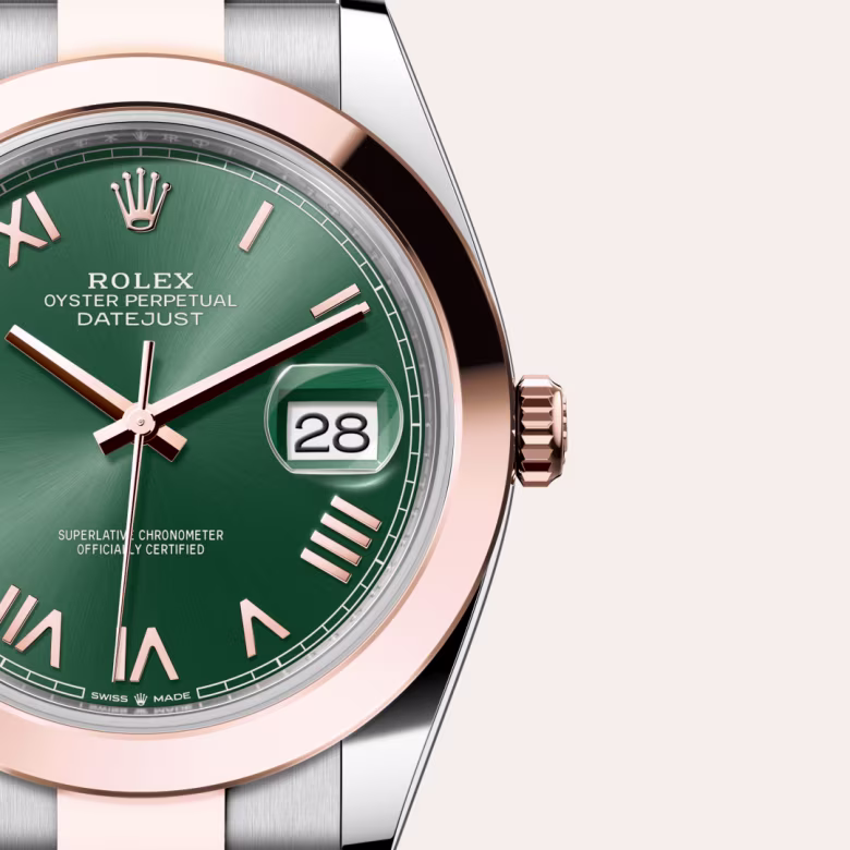 Rolex Datejust Everose Rolesor - combination of Oystersteel and Everose gold M126301-0021 - swiss watch