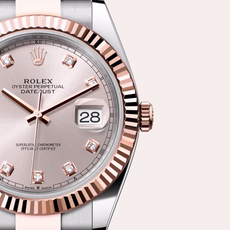 Rolex Datejust Everose Rolesor - combination of Oystersteel and Everose gold M126331-0007 - swiss watch