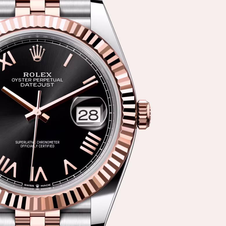 Rolex Datejust Everose Rolesor - combination of Oystersteel and Everose gold M126331-0024 - swiss watch