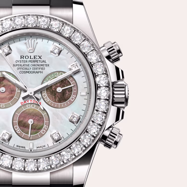 Rolex Cosmograph Daytona 18 ct white gold M126589RBR-0001 - swiss watch