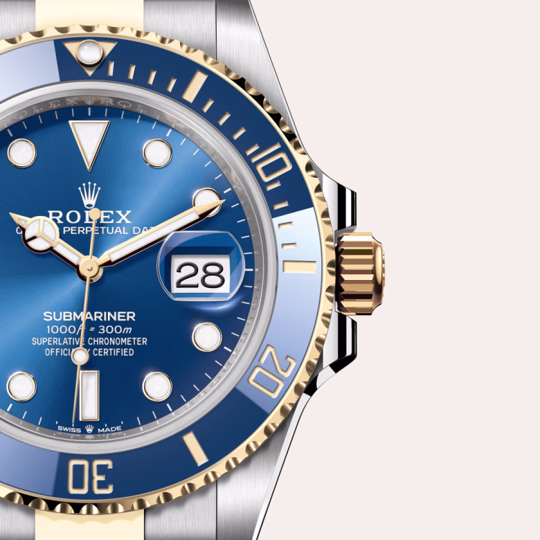 Rolex Submariner Yellow Rolesor - combination of Oystersteel and yellow gold M126613LB-0002 - swiss watch