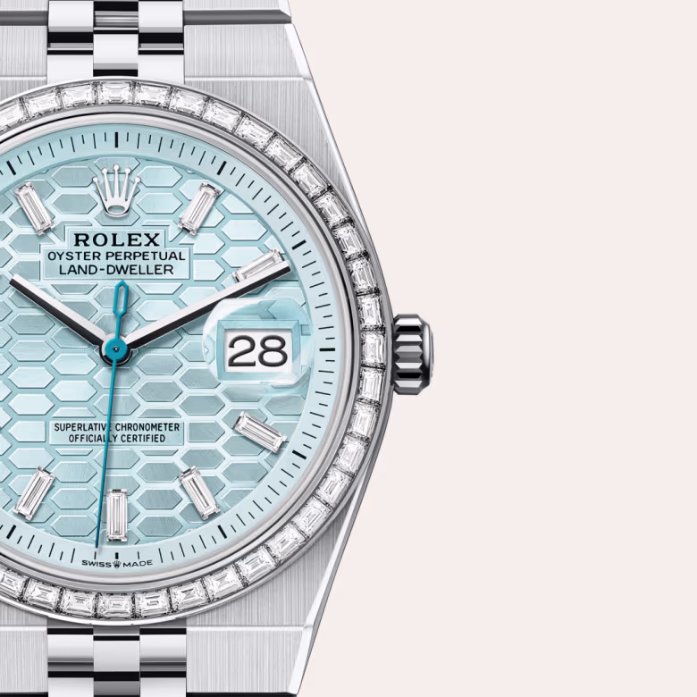 Rolex Land-Dweller Platinum M127286TBR-0001 - swiss watch