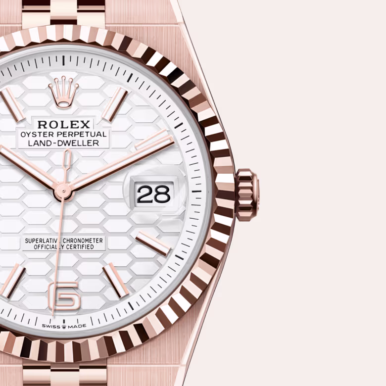 Rolex Land-Dweller 18 ct Everose gold M127335-0001 - swiss watch