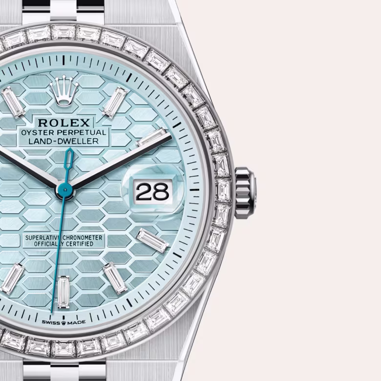 Rolex Land-Dweller Platinum M127386TBR-0001 - swiss watch