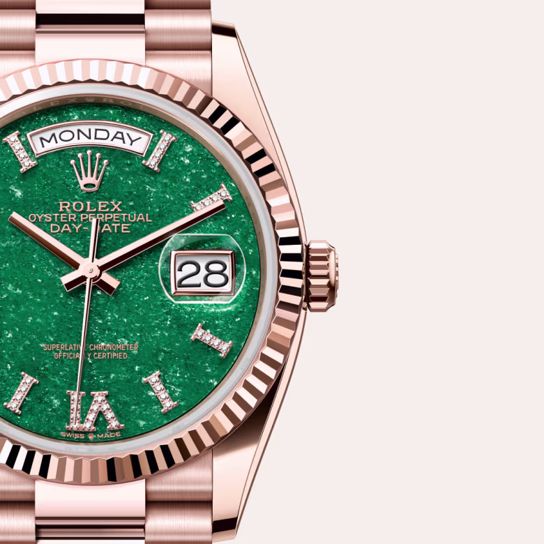 Rolex Day-Date 18 ct Everose gold M128235-0068 - swiss watch