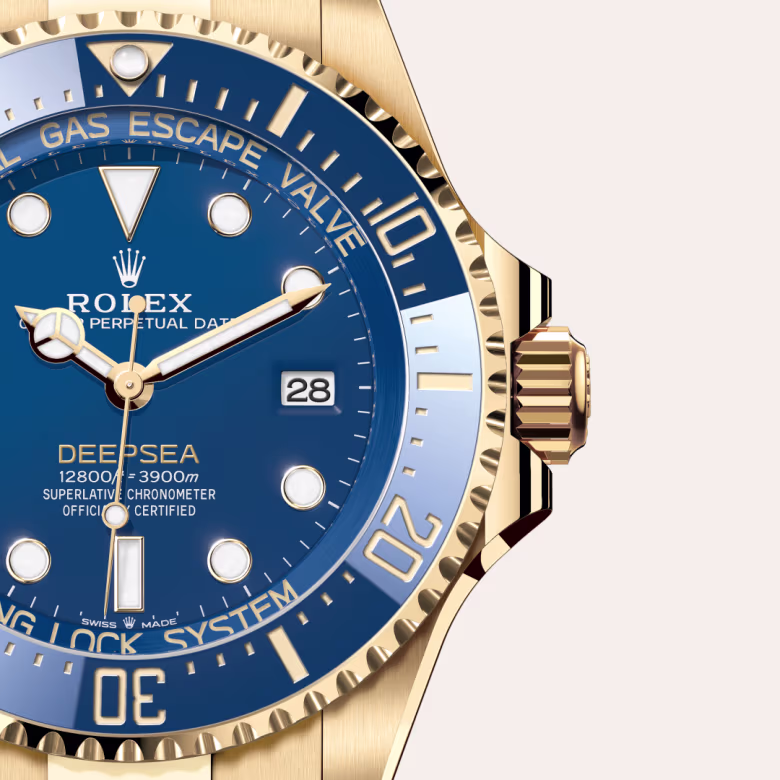 Rolex Deepsea 18 ct yellow gold M136668LB-0001 - swiss watch
