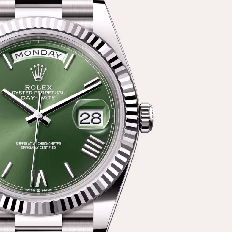 Rolex Day-Date 18 ct white gold M228239-0033 - swiss watch