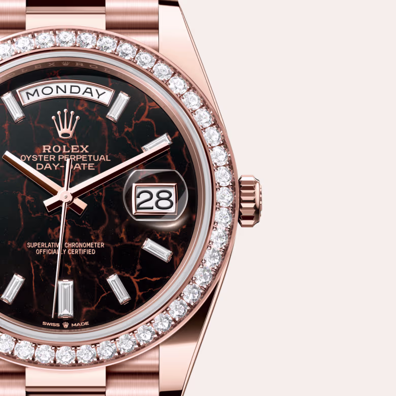 Rolex Day-Date 18 ct Everose gold M228345RBR-0016 - swiss watch
