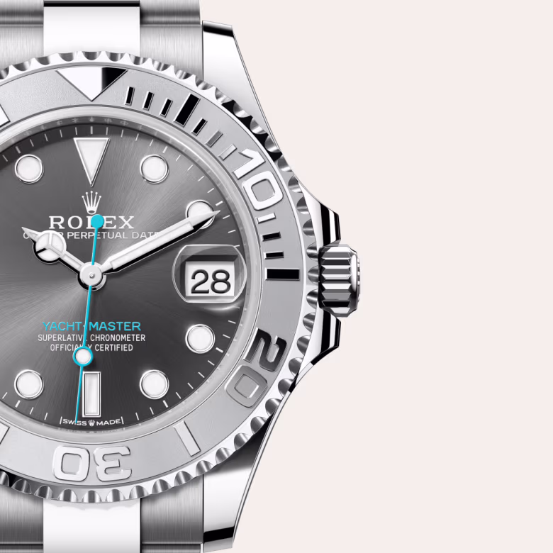 Rolex Yacht-Master Rolesium - combination of Oystersteel and platinum M268622-0002 - swiss watch