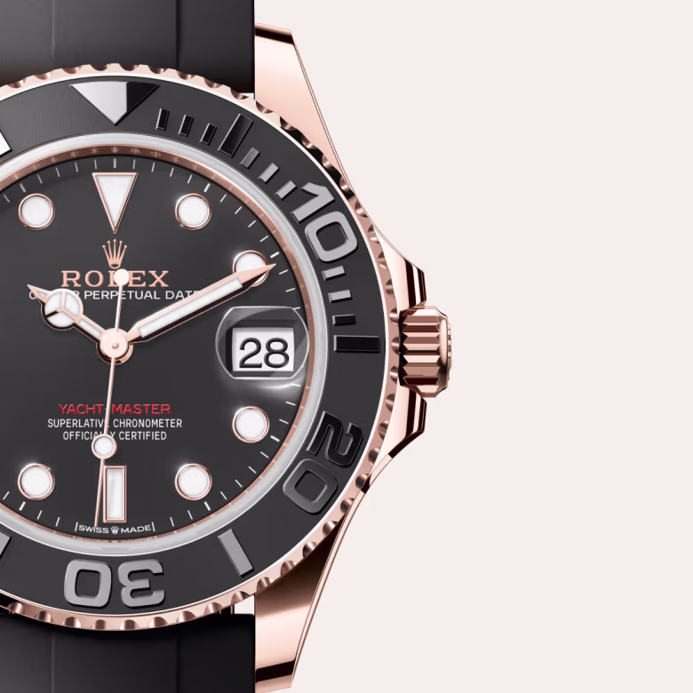 Rolex Yacht-Master 18 ct Everose gold M268655-0017 - swiss watch