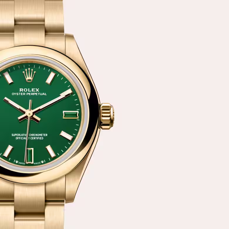 Rolex Oyster Perpetual 18 ct yellow gold M276208-0002 - swiss watch